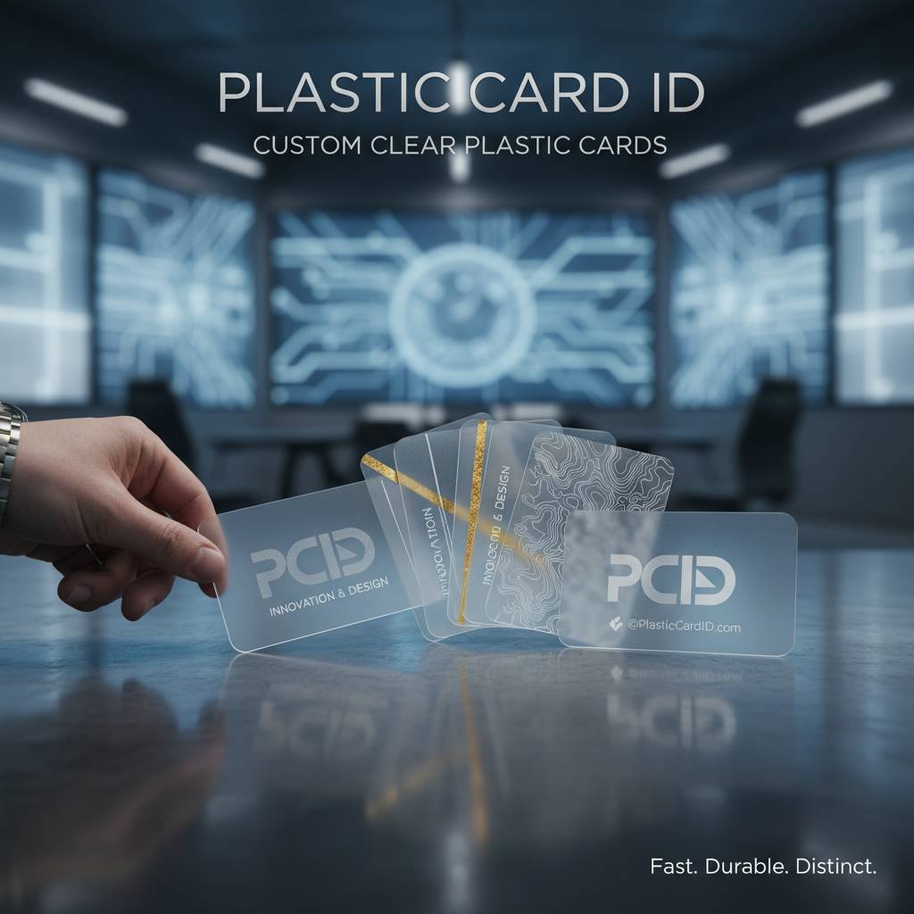 Why Clear Plastic Business Cards Shine with Plastic Card ID