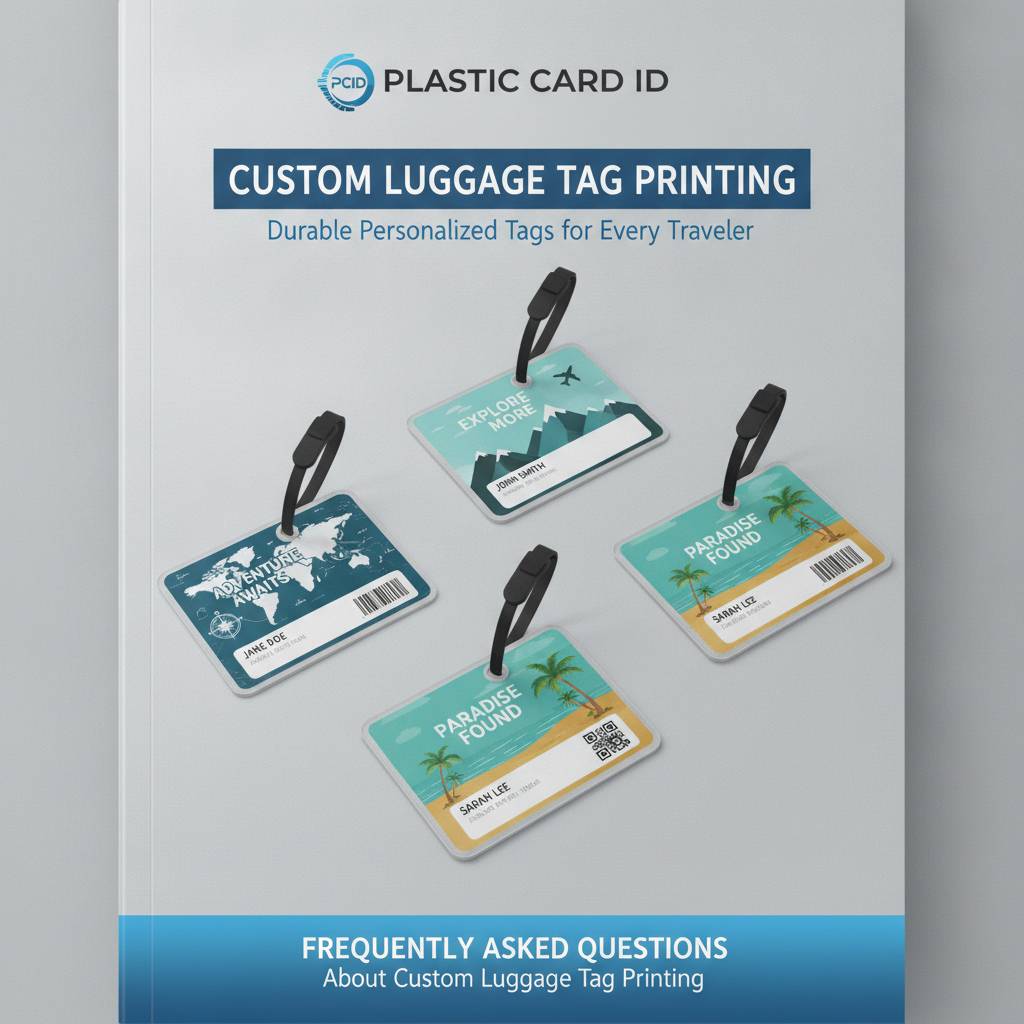 Frequently Asked Questions About Custom Luggage Tag Printing