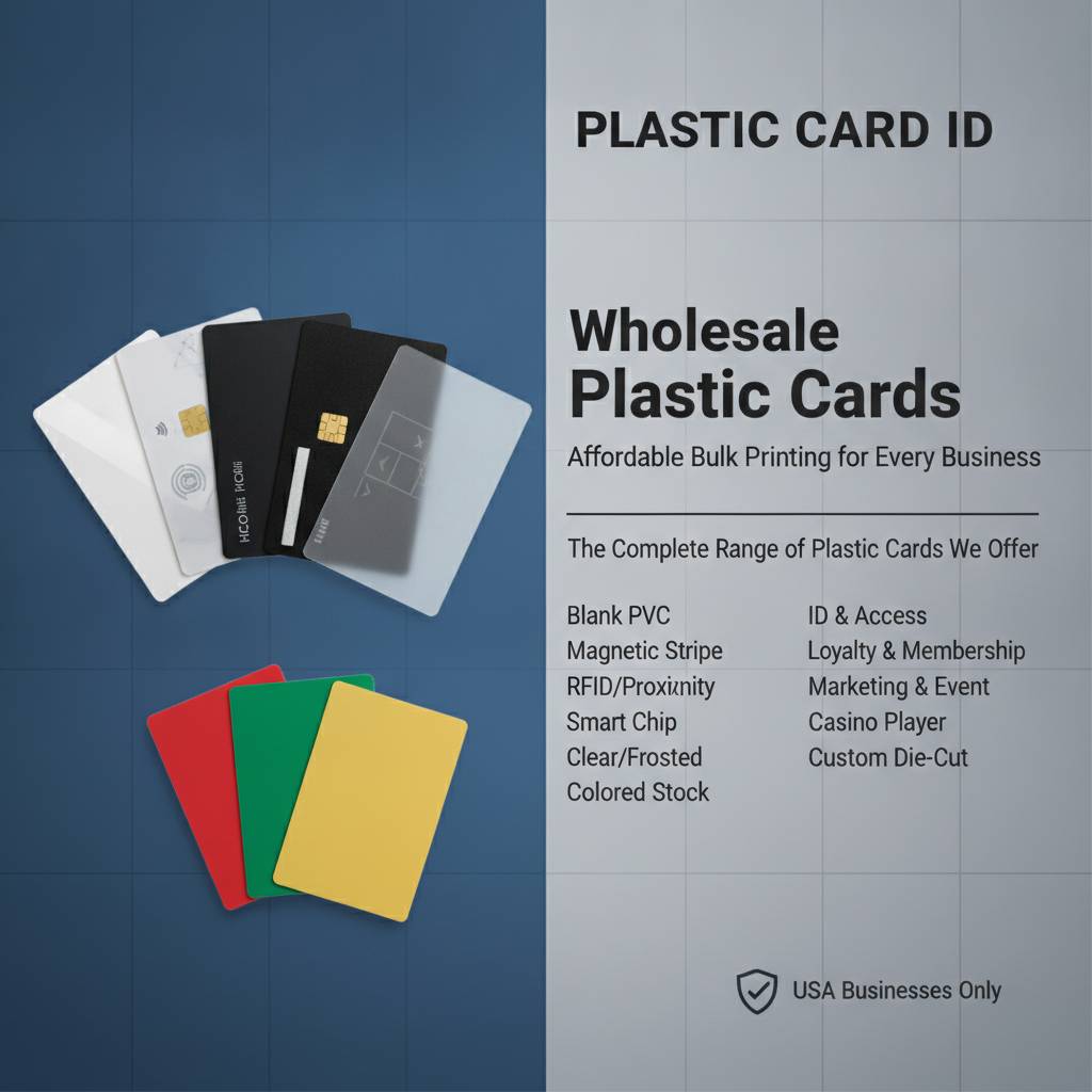 The Complete Range of Plastic Cards We Offer