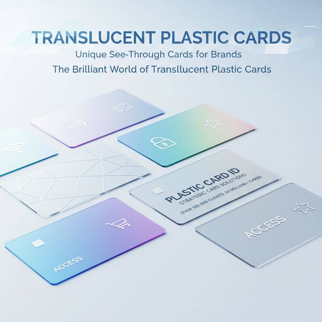 The Brilliant World of Translucent Plastic Cards