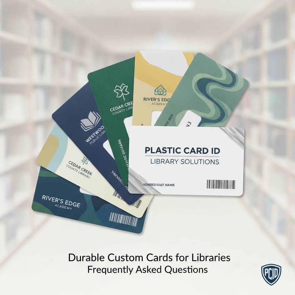 Frequently Asked Questions About Plastic Library Cards