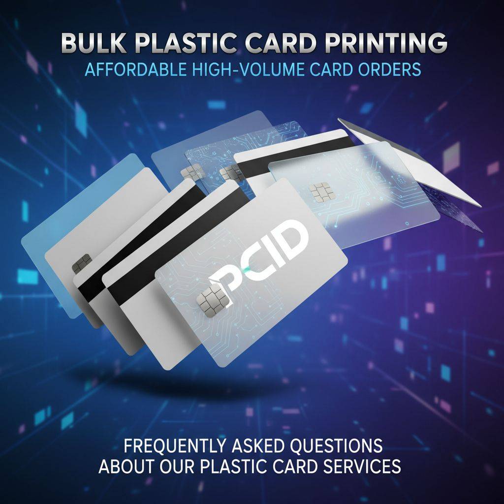 Frequently Asked Questions About Our Plastic Card Services
