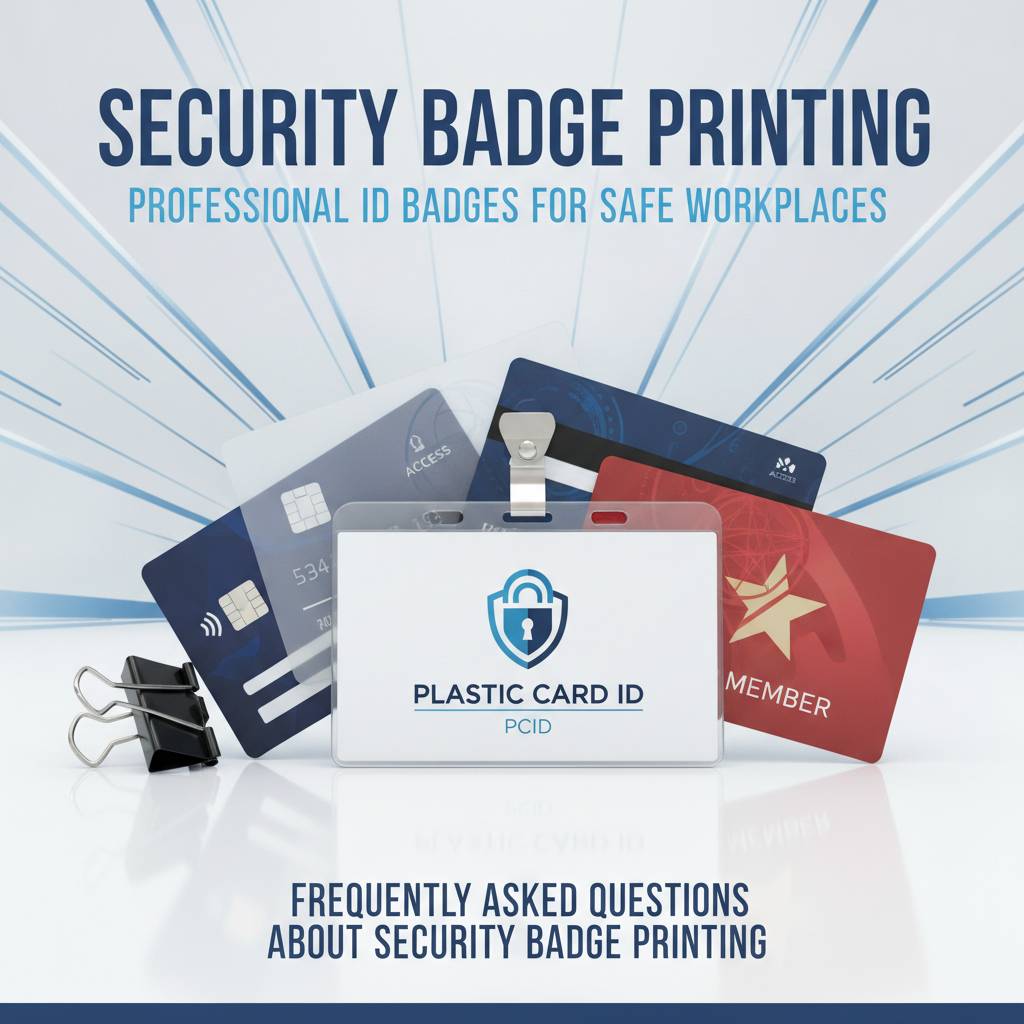 Frequently Asked Questions About Security Badge Printing